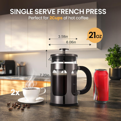 34 Ounce 1 Liter French Press Coffee Maker