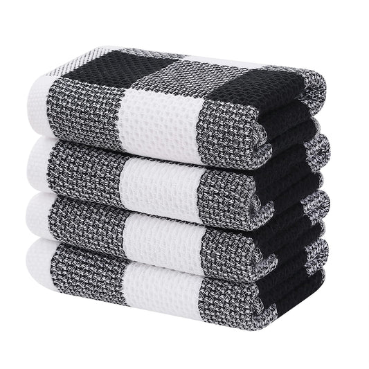 100% Cotton Waffle Kitchen Towels